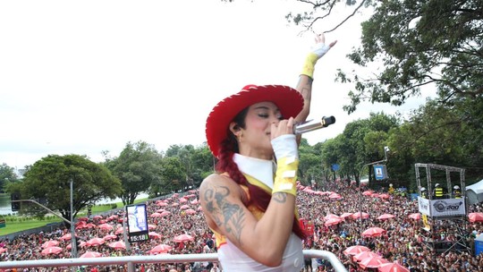Bloco da Pabllo sacode o Ibirapuera em domingo de Carnaval
