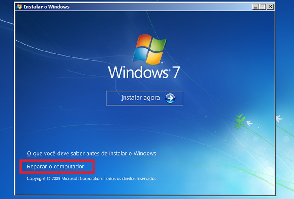 Como Resolver O Erro Bootmgr Esta Ausente No Windows 7 8 E 10 Dicas E Tutoriais Techtudo