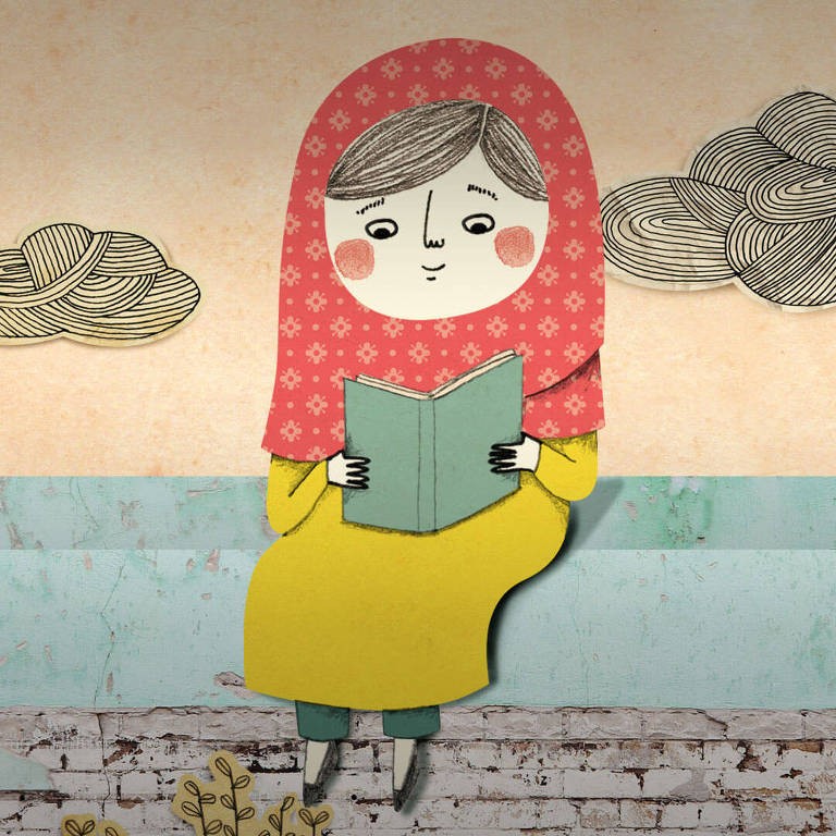 Arte do livro Malala, a menina que queria ir para a escola (Foto: Divulgação)