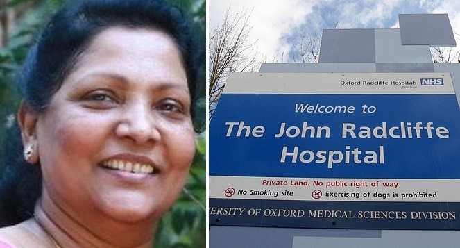 Mais uma enfermeira perde a vida em meio a pandemia de Covid (Foto: Reprodução/Daily Mail)