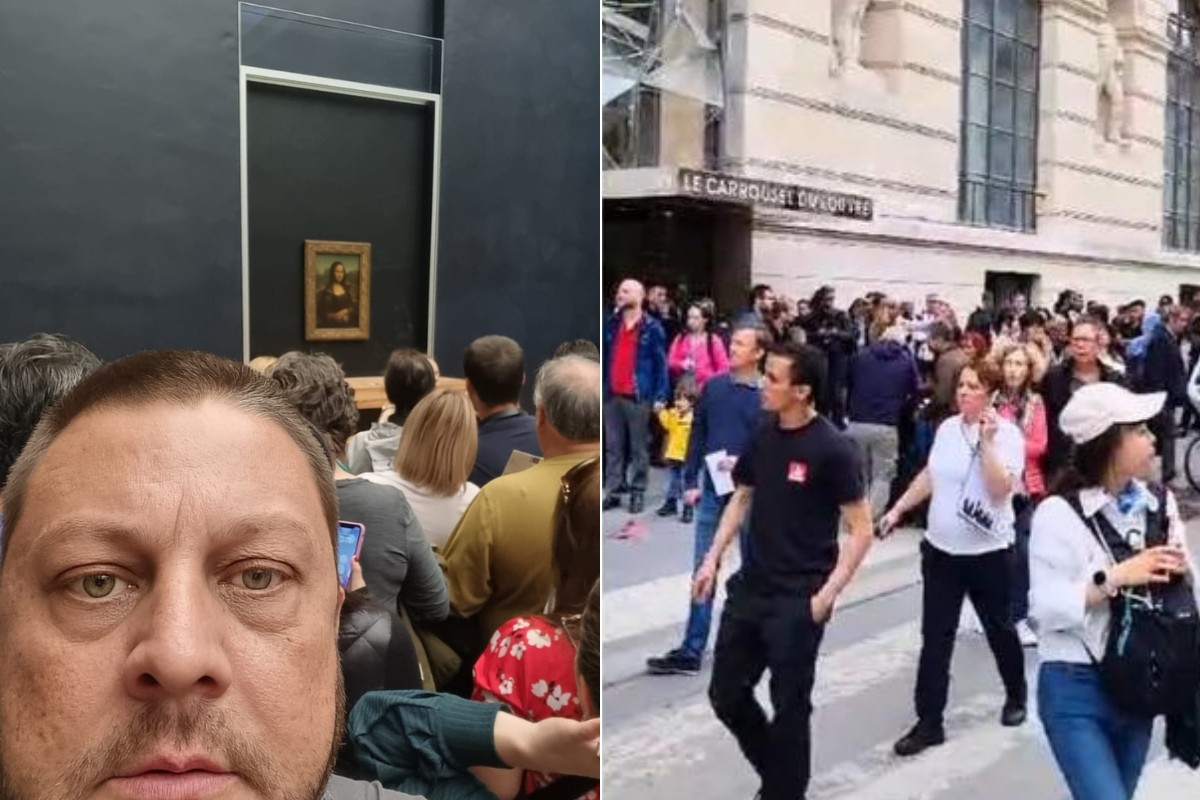 Empresário brasileiro relata fuga às pressas do Louvre após ameaça por escrito; VÍDEO