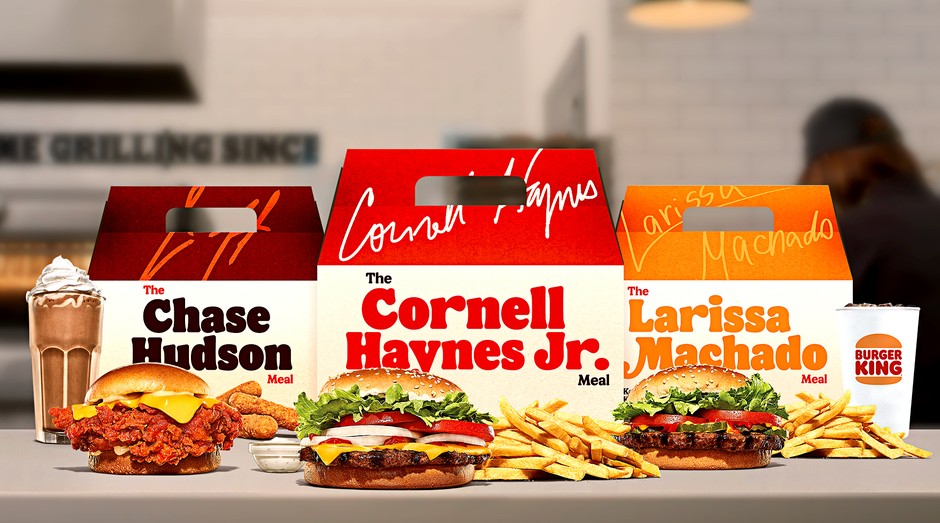 Burger King fez parcerias com celebridades, incluindo a Anitta (Foto: Divulgação)