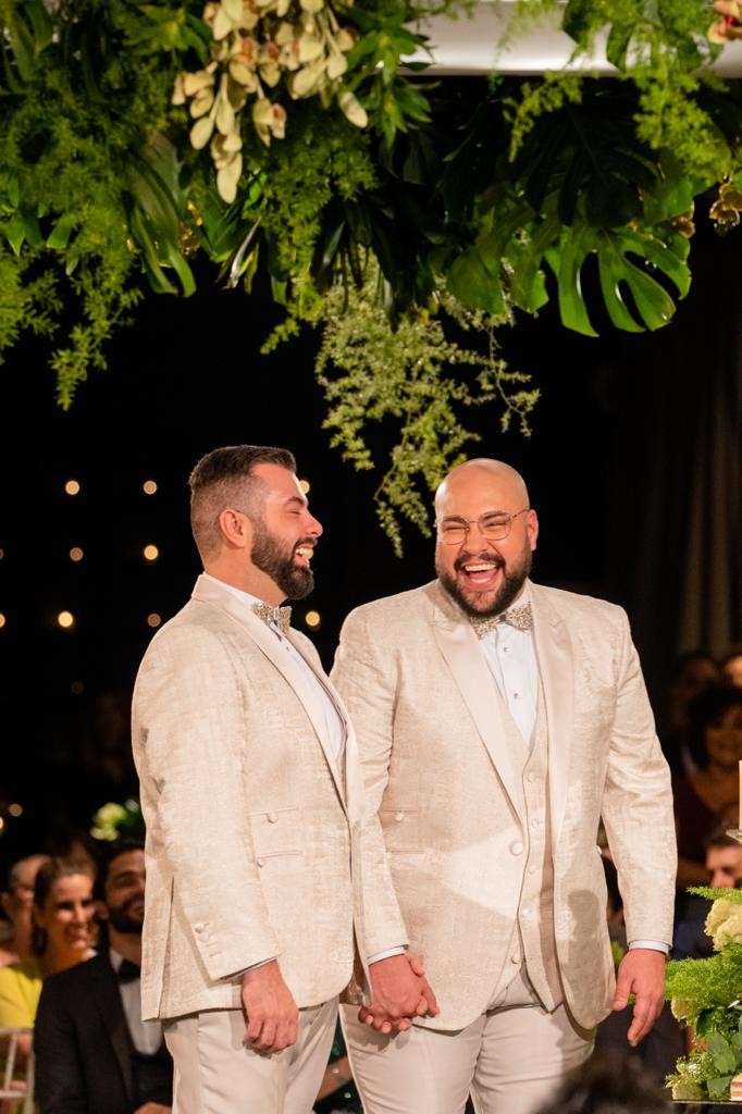 Fernando Poli e Tiago Abravanel se casam (Foto: Anna Quast e Ricky Arruda)