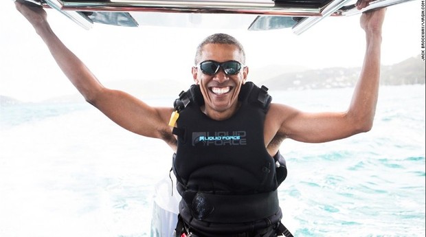 Obama, Surf, Kiteboard (Foto: Virgin/Divulgação)