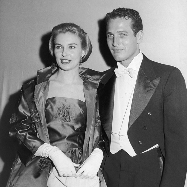 Paul Newman e sua esposa, a também atriz Joanne Woodward (Foto: Getty Images)