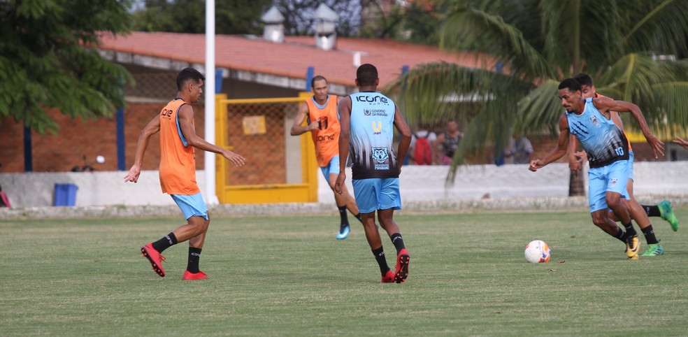 Durante a pré-temporada o CSP fez quatro amistosos (Foto: Cisco Nobre/GloboEsporte.com)