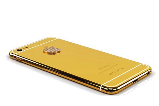 iPhone 6 finalizado em ouro (Foto: Reprodução)