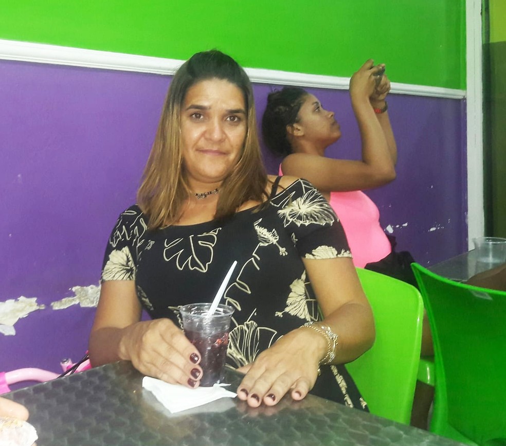 Michele Vila Pinto: agredida enquanto dormia com a filha — Foto: Reprodução/Redes sociais