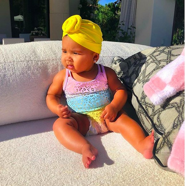 A filha da socialite Khloé Kardashian, True Kardashian Thompson (Foto: Instagram)