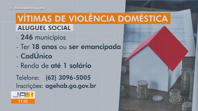 Gois abre edital de aluguel social para mulheres vtimas de violncia domstica
