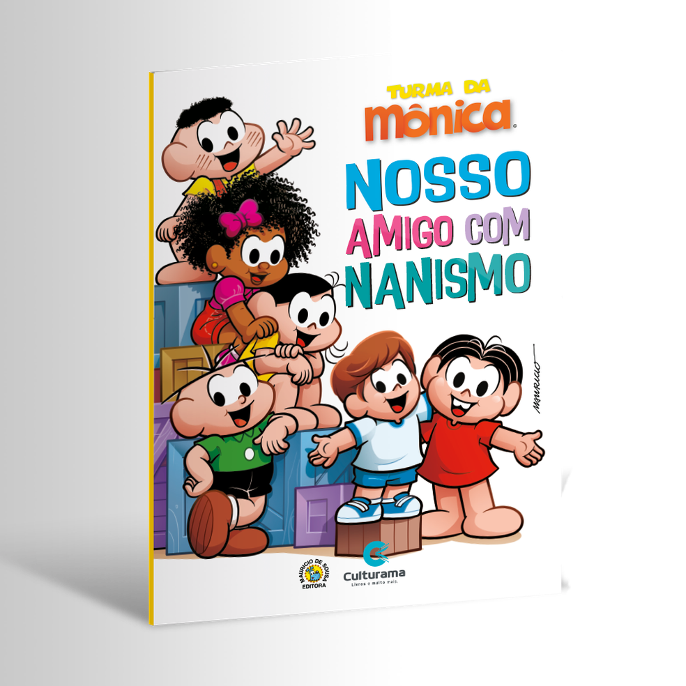 Turma da Mônica ganha personagem com nanismo baseado em menino de Caxias do Sul — Foto: Culturama/Divulgação