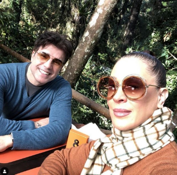 Claudia Raia e Jarbas Homem de Mello (Foto: Reprodução / Instagram)