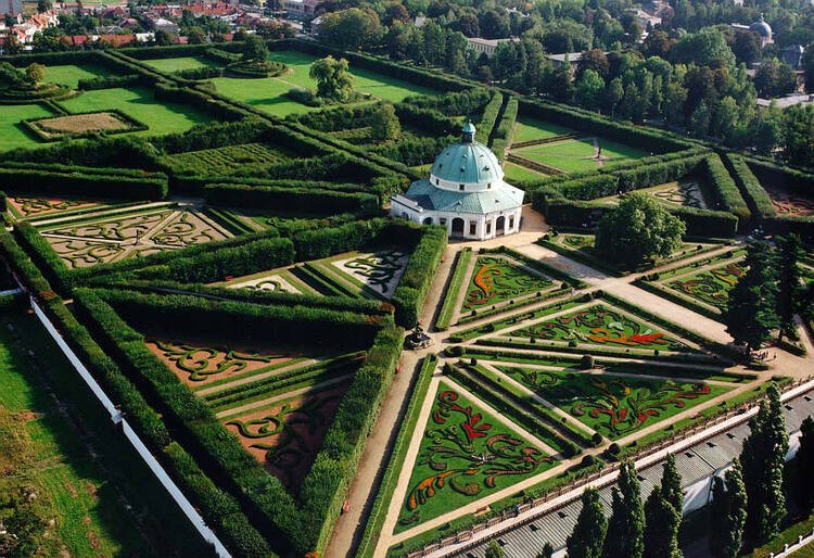 Jardins e Castelo de Kroměříž - República Tcheca (Foto: Ko Hon Chiu Vincent / UNESCO / Divulgação)