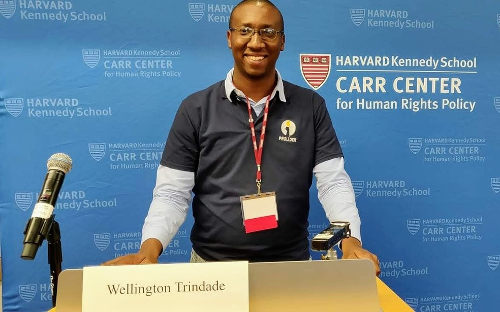 Wellington Trindade Vitorino, de 26 anos, primeiro brasileiro negro aprovado para MBA do Instituto de Tecnologia de Massachusetts (MIT). — Foto: Reprodução/Facebook