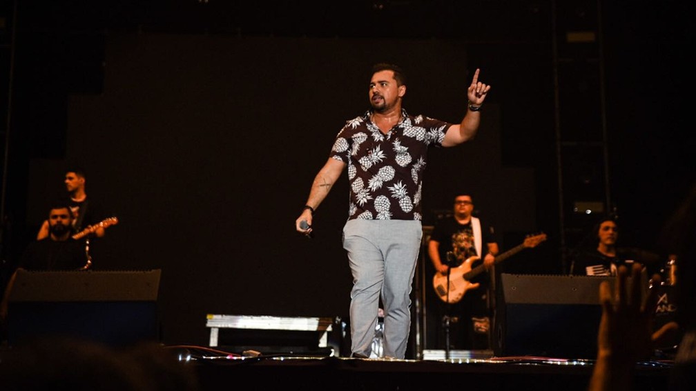 Xand Avião no Fest Verão Paraíba 2018 (Foto: Igor do Ó/Divulgação)