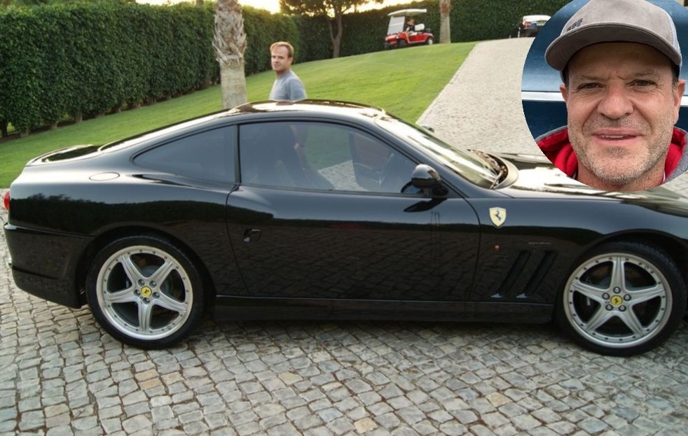 Rubens Barrichello exibe Ferrari de meio milhão (Foto: Reprodução/Instagram)