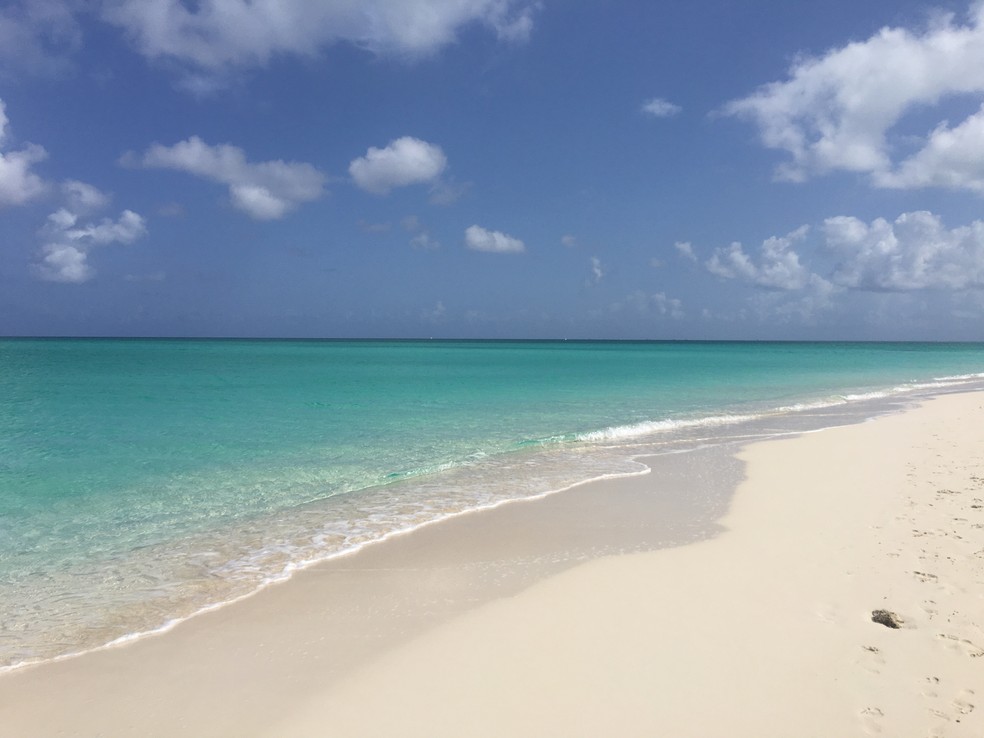 Grace Bay Beach - Ilhas Turcas e Caicos — Foto: Jennifer Ranicki/Unplash