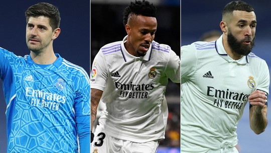 De Courtois a Benzema: saiba substitutos, chance de retorno e importância dos seis lesionados do Real às vésperas do Mundial