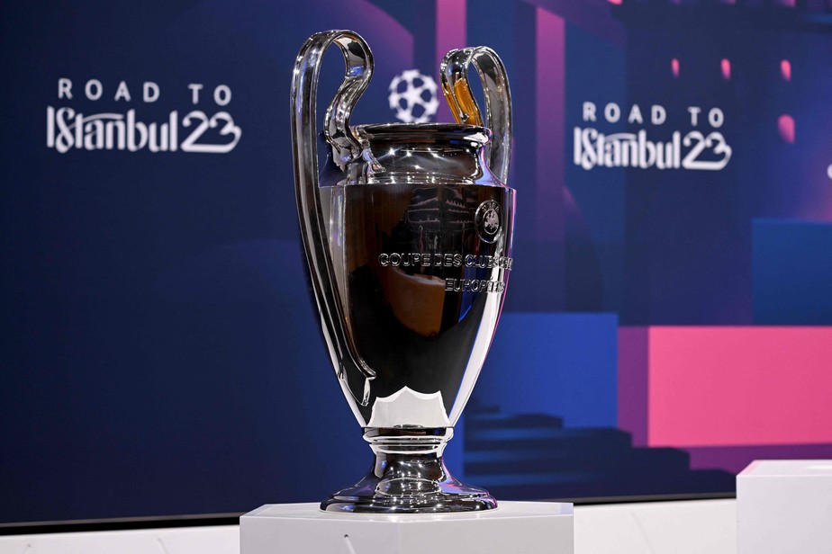 Troféu da Champions será entregue ao campeão da temporada 2022/23, em Istambul, Turquia
