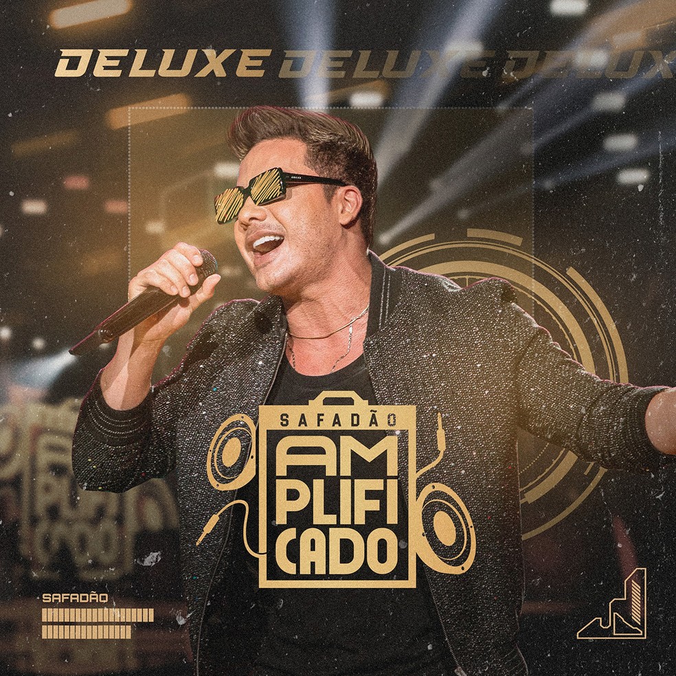 Capa da edição deluxe do álbum 'Safadão amplificado' — Foto: Divulgação / Som Livre