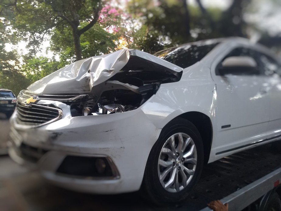 Carro utilizado por padre em atropelamento foi apreendido pela Polícia Civil
