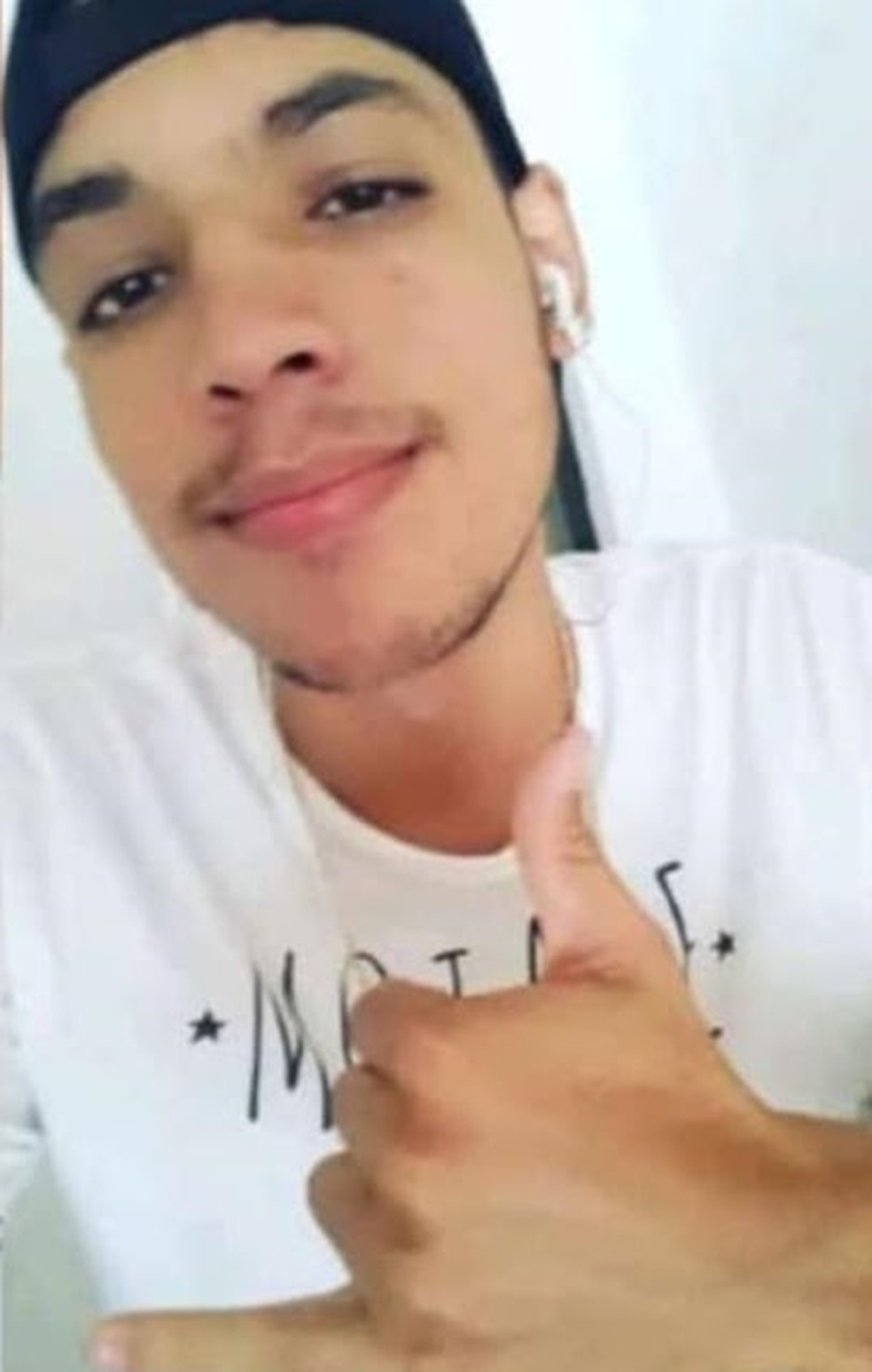 Marcos Matheus Andrade de Melo, de 20 anos, morreu após ser baleado durante uma operação policial realizada em São Luís (MA) — Foto: Divulgação/Arquivo pessoal