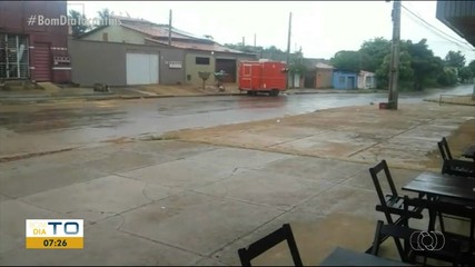 Telespectador registra chuva na região norte da Capital
