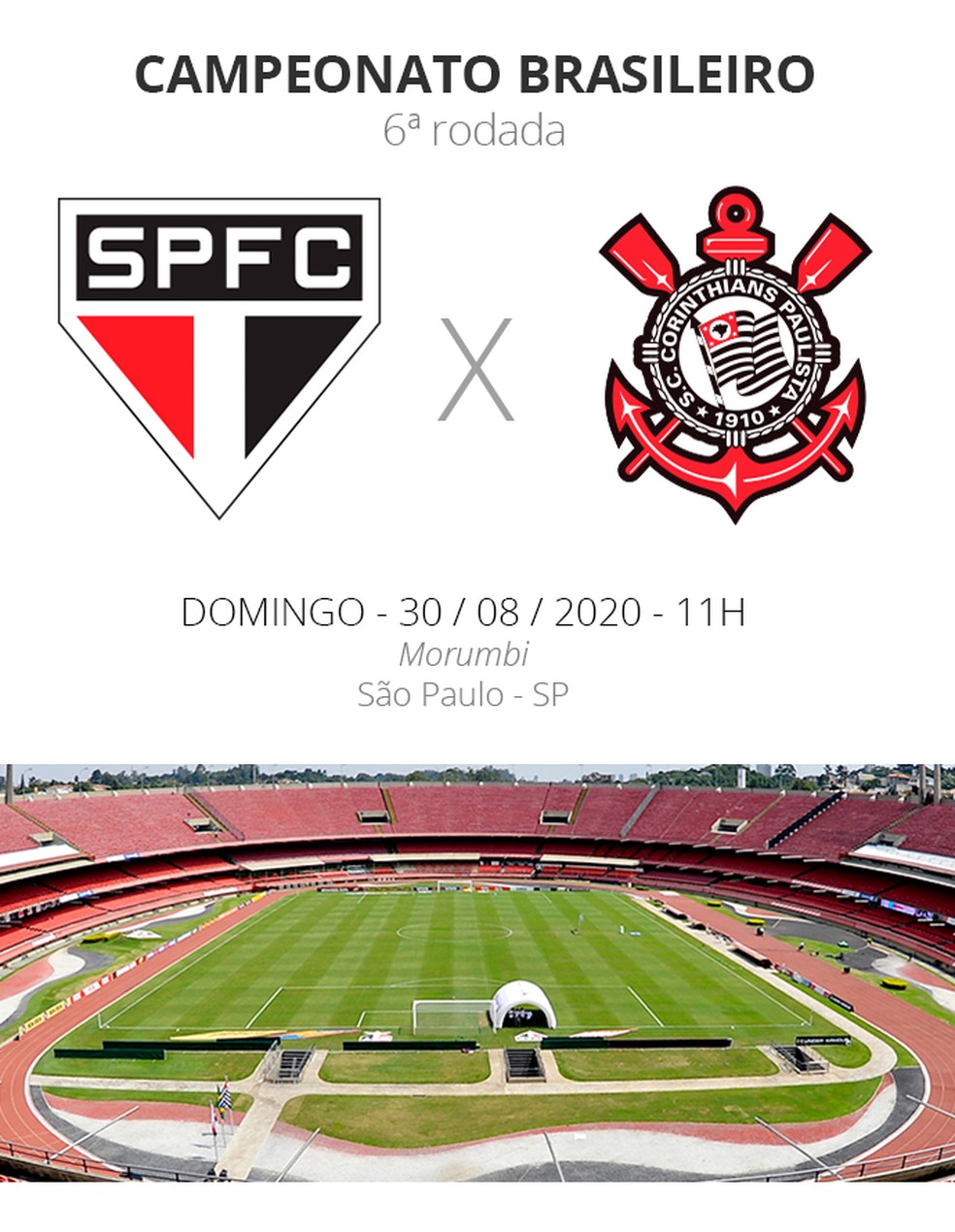 SPNet - COMENTE AQUI: Brasileirão 2020- São Paulo FC x ...