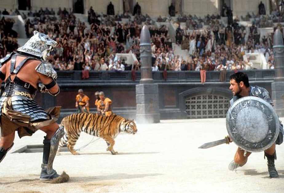 Cena de Gladiador (2000)