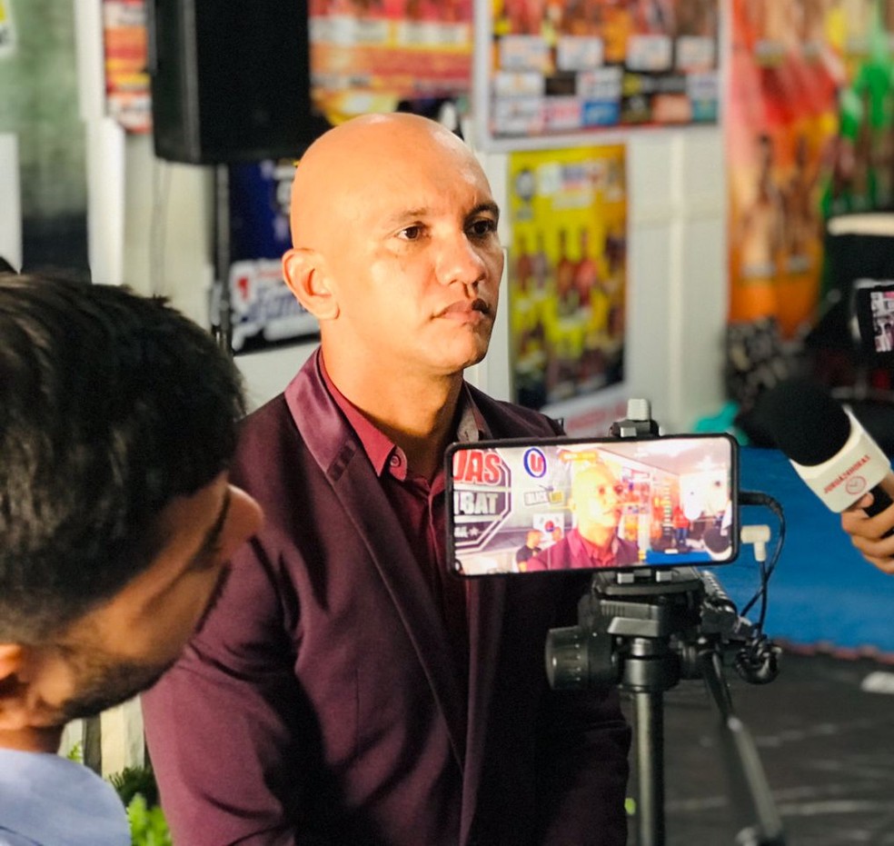 Márcio Morais, presidente do Náuas Combat — Foto: Divulgação/Náuas Combat