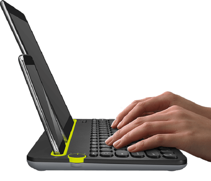 Com este teclado bluetooth você pode acoplar o seu celular ou tablet (Foto: Divulgação/Logitech) 