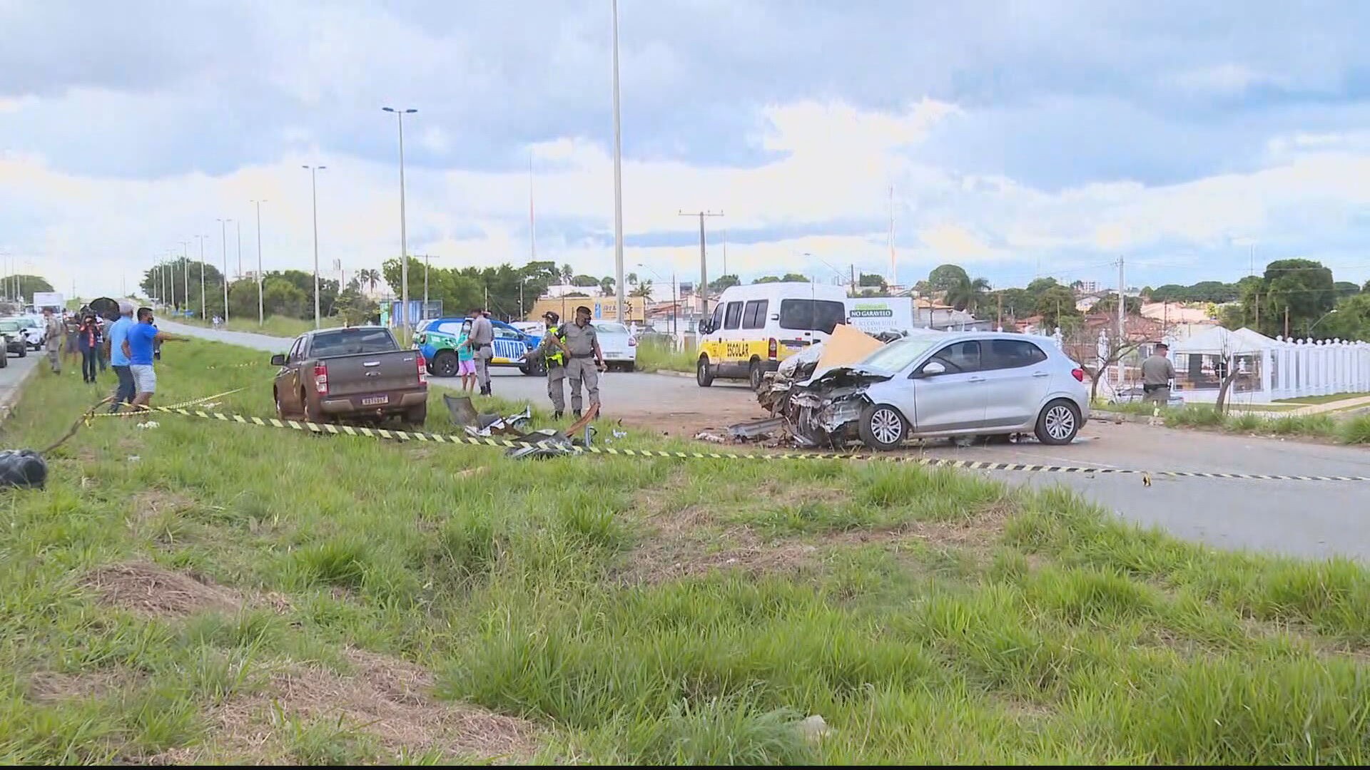 Filha levava os pais para conhecer lote que havia comprado quando morreram em acidente na GO-040, em Aparecida de Goiânia