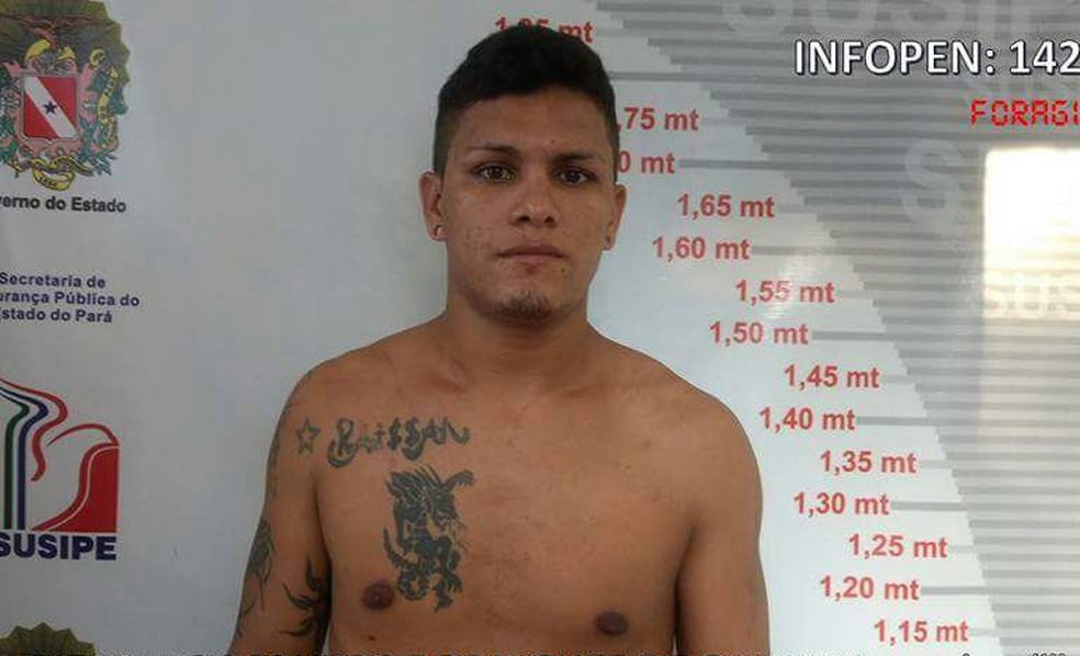 Foragido após ‘saidão’ do dia dos pais é capturado em Monte Alegre (Foto: Divulgação/Polícia Civil Monte Alegre)