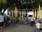 Manifestantes se reúnem no Centro de Boa Vista em ato contra Dilma