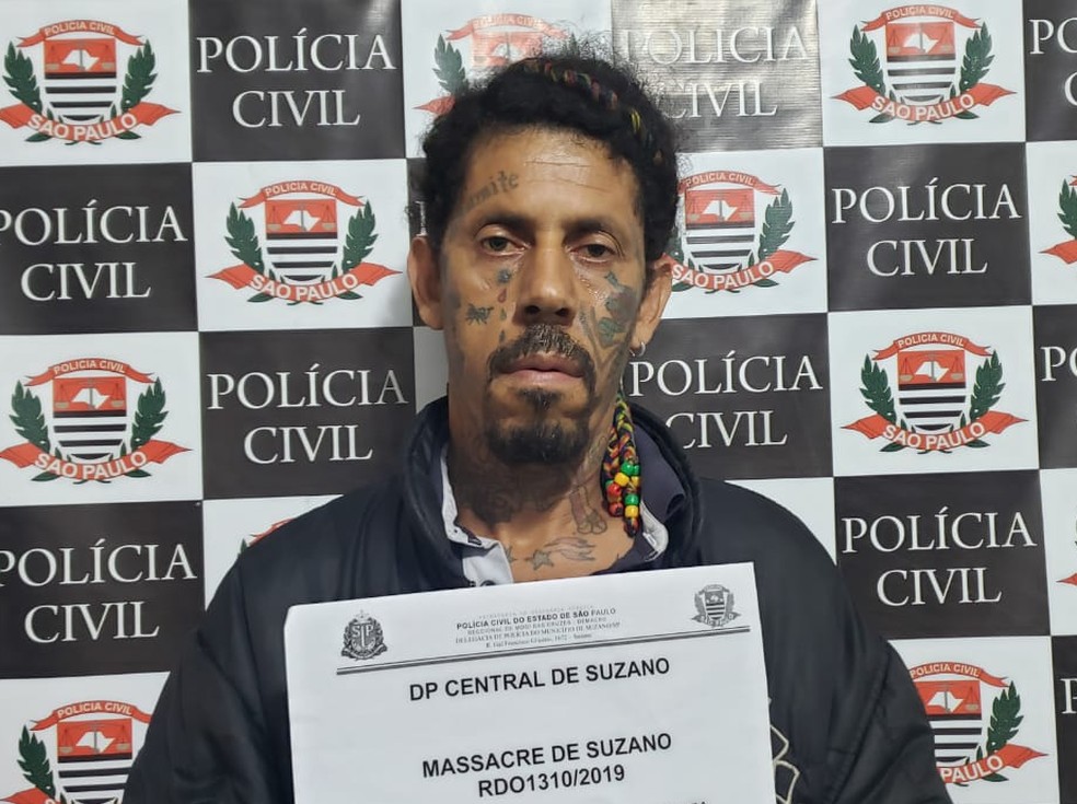 MecÃ¢nico Ã© um dos suspeitos de envolvimento no massacre da Raul Brasil â?? Foto: PolÃ­cia Civil/DivulgaÃ§Ã£o