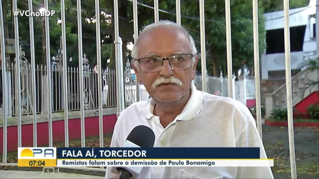 Fala, torcedor! Remistas comentam a demissão do técnico Paulo Bonamigo