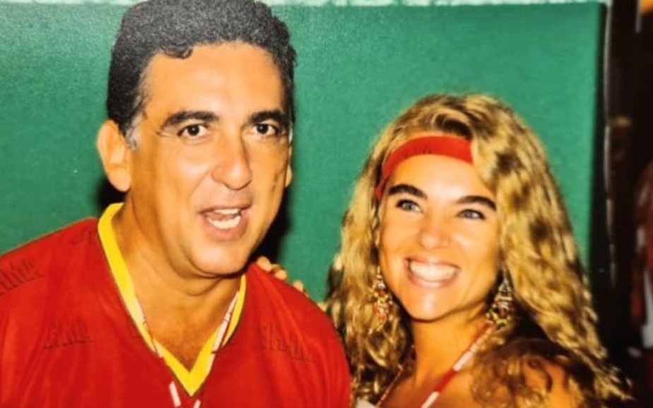 Galvão Bueno e sua esposa, Desirée Soares