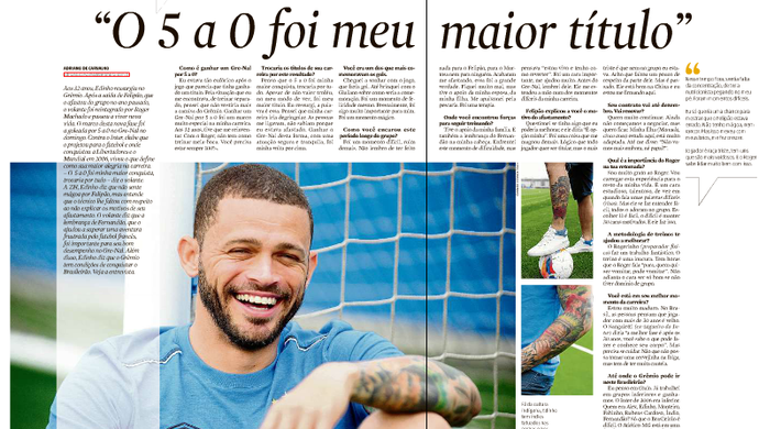 Campeão do mundo pelo Inter, Edinho diz que 5 a 0 foi seu maior título