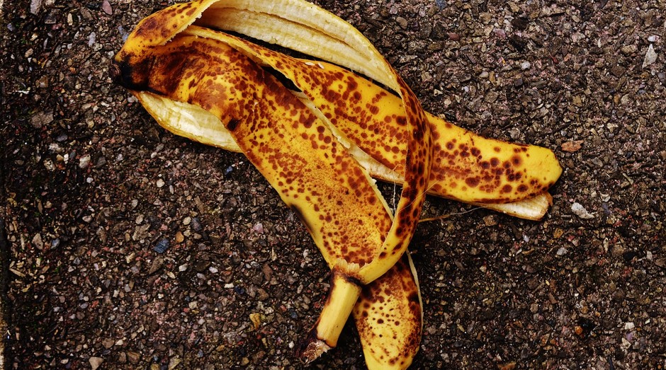 Casca de banana (Foto: Pixabay)