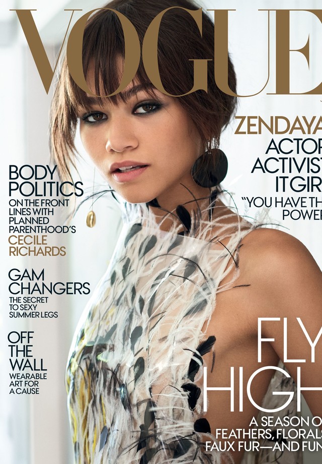 Zendaya para Vogue US (Foto: Mario Testino)