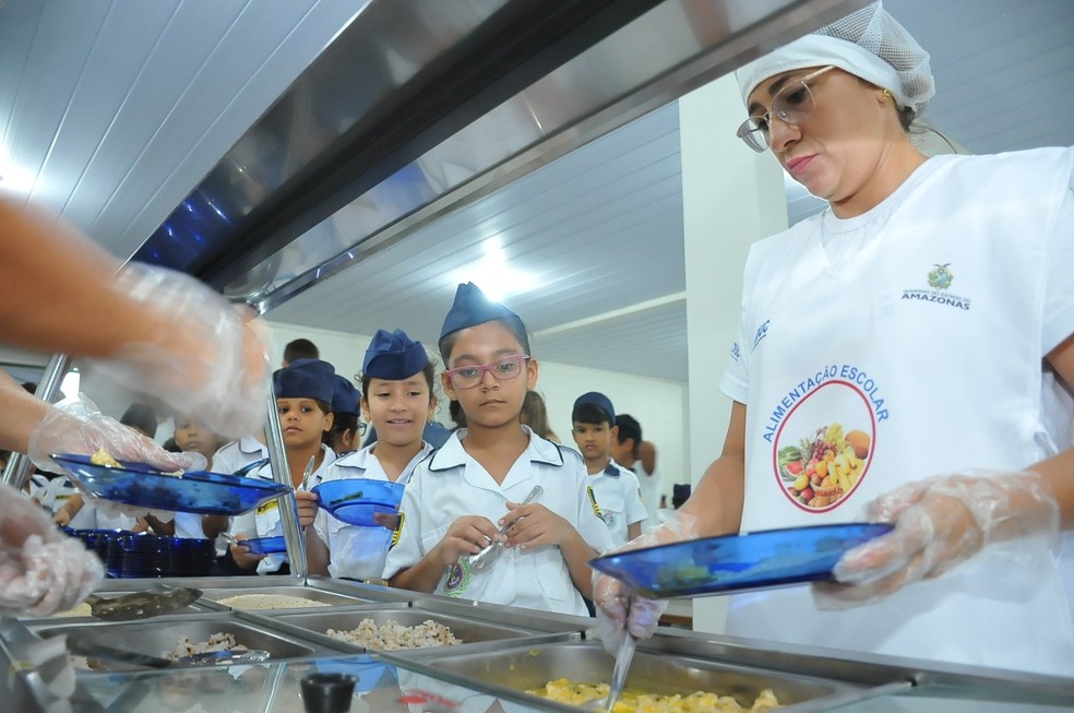 Merenda escolar será tema de uma das três audiências realizadas pela Seduc-AM — Foto: Divulgação