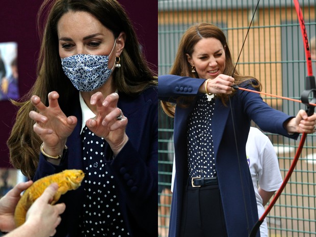 Kate Middleton visita escola em Wolverhampton (Foto: Getty Images)