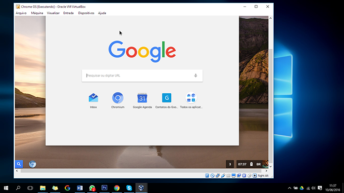 Aprenda a usar o Chrome OS no VirtualBox (Foto: Reprodução/Paulo Alves)