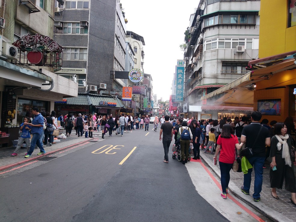 Yongkang Street em Taipei (Taiwan) em foto de novembro de 2015 — Foto: David Baron/Flickr