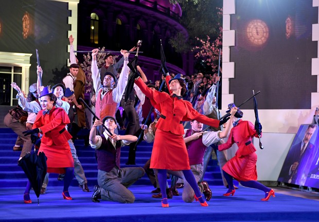 Première de O Retorno de Mary Poppins em Londres (Foto: Getty Images)