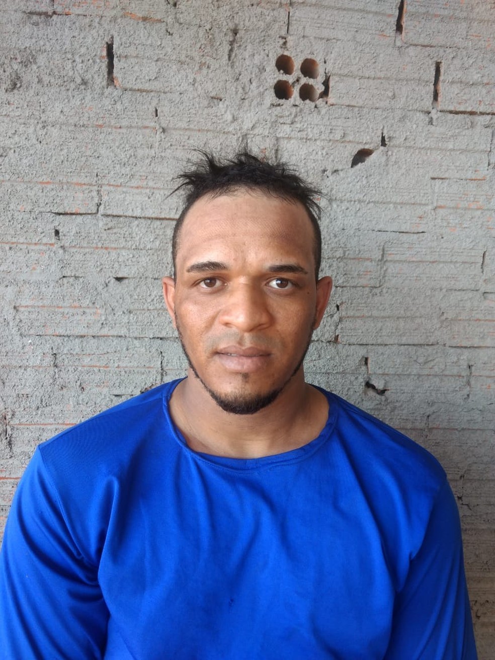 José Antônio foi preso em Cândido Mota, em São Paulo, por ter sido flagrado agredindo idoso até a morte em Alagoas — Foto: Divulgação/ Polícia Civil de São Paulo