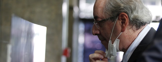 Ex-presidente da Câmara, Eduardo Cunha (PTB-SP) lançou-se candidato a deputado federal — Foto: Fabiano Rocha/Agência O Globo