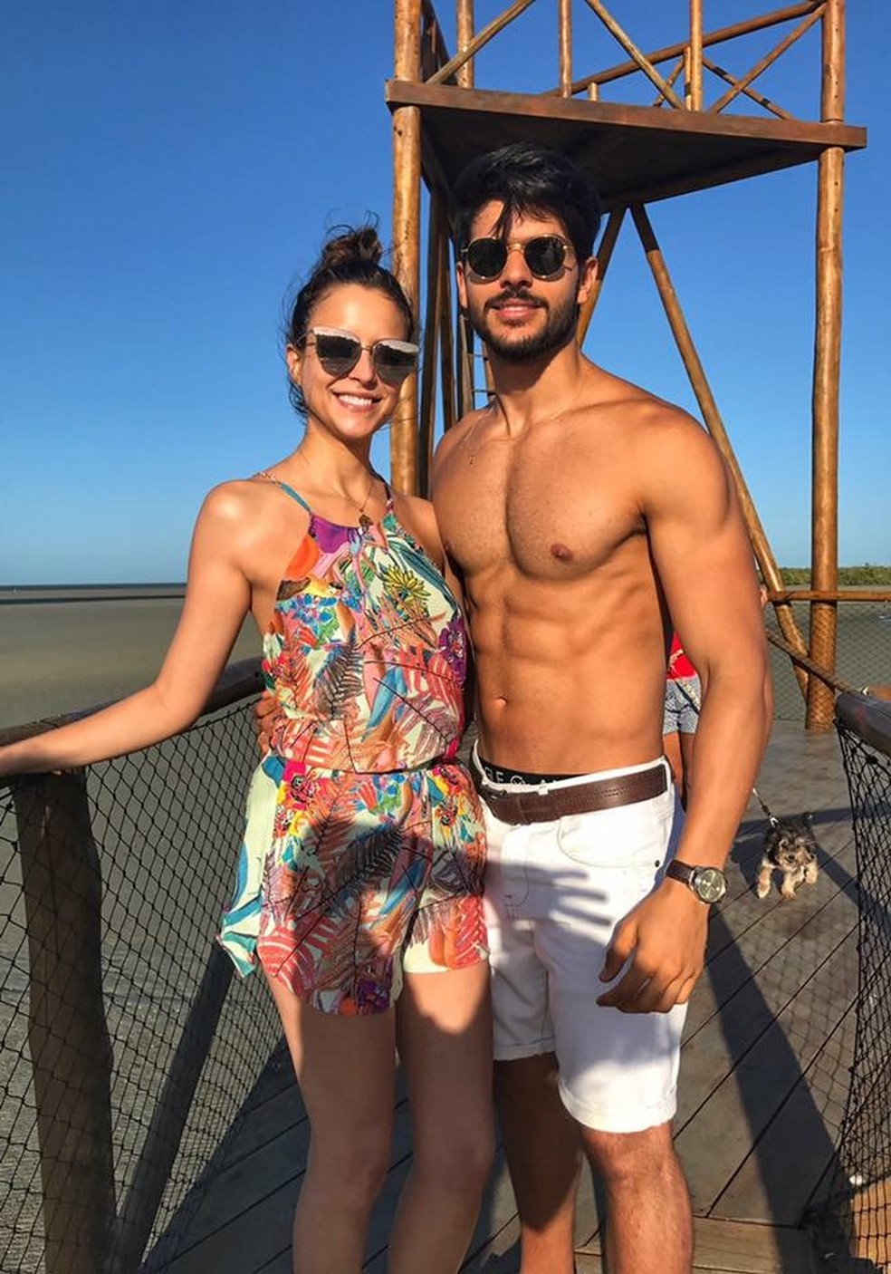 Lucas conta como reconquistou a noiva (Foto: Arquivo pessoal)