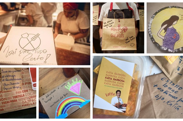 Os Chefs Que Estao Enviando Do Proprio Punho Mensagens E Desenhos Para Os Clientes Luciana Froes O Globo