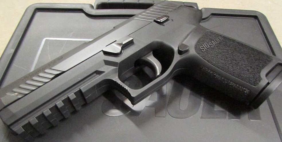 Polícia adquire pistolas da empresa alemã Sig Sauer (Foto: Divulgação)
